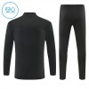Real Madrid Harjoittelupusero puvut 2026-27 1/4-Zip Musta - Lapset