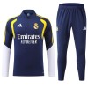 Real Madrid Harjoittelupusero puvut 2026-27 1/4-Zip Sininen Real Madrid Harjoittelupusero puvut 2026-27 1/4-Zip Sininen