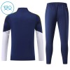 Real Madrid Harjoittelupusero puvut 2026-27 1/4-Zip Sininen - Lapset