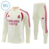 Real Madrid Harjoittelupusero puvut 2026-27 1/4-Zip Valkoinen - Lapset Real Madrid Harjoittelupusero puvut 2026-27 1/4-Zip Valkoinen - Lapset