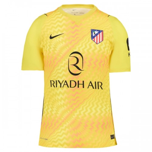 Jalkapallo Fanipaita Maalivahti Atlético Madrid 2026-27 Keltainen Jalkapallo Fanipaita Maalivahti Atlético Madrid 2026-27 Keltainen