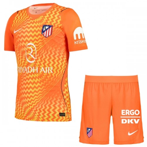 Jalkapallo Fanipaita Maalivahti Atlético Madrid 2026-27 Oranssi - Lapset Jalkapallo Fanipaita Maalivahti Atlético Madrid 2026-27 Oranssi - Lapset