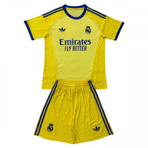 Jalkapallo Fanipaita Maalivahti Real Madrid 2026-27 Keltainen - Lapset Jalkapallo Fanipaita Maalivahti Real Madrid 2026-27 Keltainen - Lapset