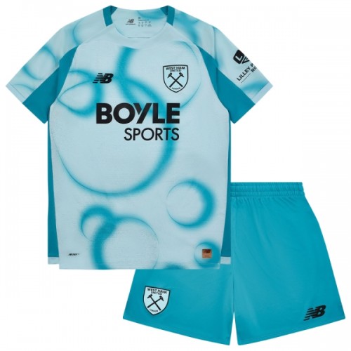 Jalkapallo Fanipaita West Ham United Kolmaspeliasusetti 2026-27 - Lapset Jalkapallo Fanipaita West Ham United Kolmaspeliasusetti 2026-27 - Lapset