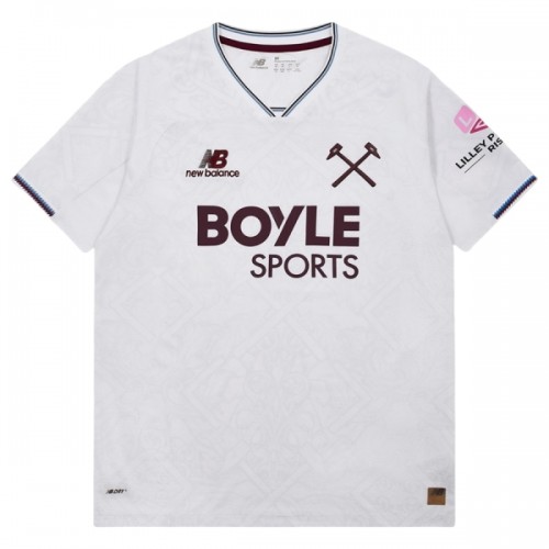 Jalkapallo Fanipaita West Ham United Vieraspelipaita 2026-27 Jalkapallo Fanipaita West Ham United Vieraspelipaita 2026-27