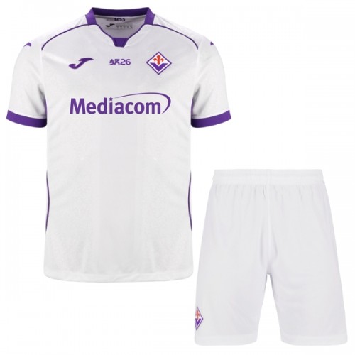 Jalkapallo Fanipaita AC Fiorentina Vieraspeliasusetti 2026-27 - Lapset Jalkapallo Fanipaita AC Fiorentina Vieraspeliasusetti 2026-27 - Lapset