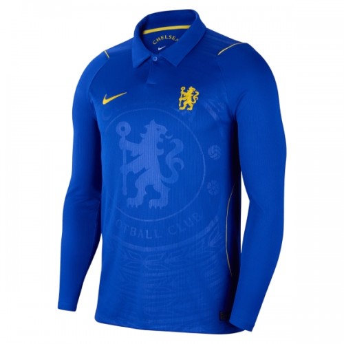 Jalkapallo Fanipaita Chelsea Kotipelipaita 2026-27 Pitkähihainen Jalkapallo Fanipaita Chelsea Kotipelipaita 2026-27 Pitkähihainen