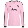 Jalkapallo Fanipaita Juventus Vieraspelipaita 2026-27 Pitkähihainen Jalkapallo Fanipaita Juventus Vieraspelipaita 2026-27 Pitkähihainen