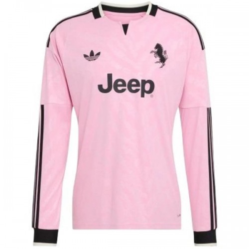 Jalkapallo Fanipaita Juventus Vieraspelipaita 2026-27 Pitkähihainen Jalkapallo Fanipaita Juventus Vieraspelipaita 2026-27 Pitkähihainen