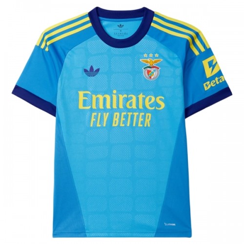 Jalkapallo Fanipaita Maalivahti Benfica Lisabon Lisabon 2026-27 Sininen Jalkapallo Fanipaita Maalivahti Benfica Lisabon Lisabon 2026-27 Sininen