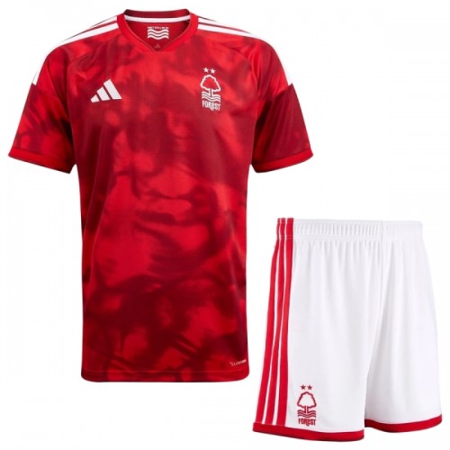 Jalkapallo Fanipaita Nottingham Forest Kotipeliasusetti 2026-27 - Lapset Jalkapallo Fanipaita Nottingham Forest Kotipeliasusetti 2026-27 - Lapset
