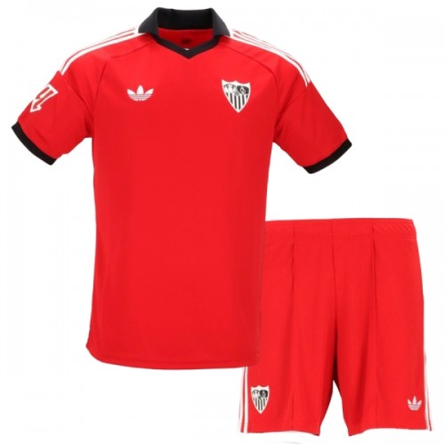Jalkapallo Fanipaita Sevilla FC Vieraspeliasusetti 2026-27 - Lapset Jalkapallo Fanipaita Sevilla FC Vieraspeliasusetti 2026-27 - Lapset