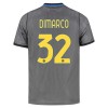 Jalkapallo Fanipaita Inter Milan Dimarco 32 Kolmaspeliasusetti 2026-27 - Lapset