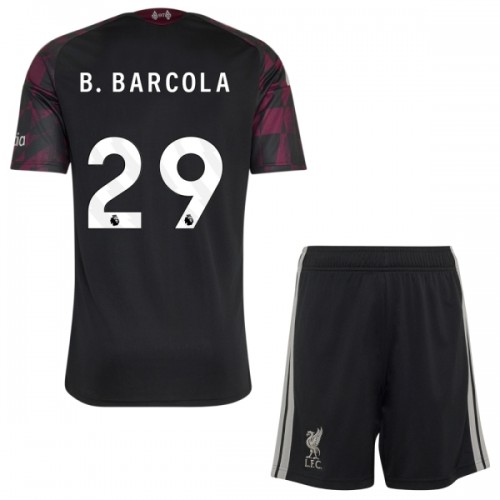 Jalkapallo Fanipaita Liverpool B. Barcola 29 Kolmaspeliasusetti 2026-27 - Lapset Jalkapallo Fanipaita Liverpool B. Barcola 29 Kolmaspeliasusetti 2026-27 - Lapset