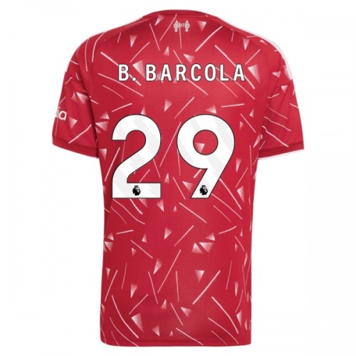 Jalkapallo Fanipaita Liverpool B. Barcola 29 Kotipelipaita 2026-27 Jalkapallo Fanipaita Liverpool B. Barcola 29 Kotipelipaita 2026-27