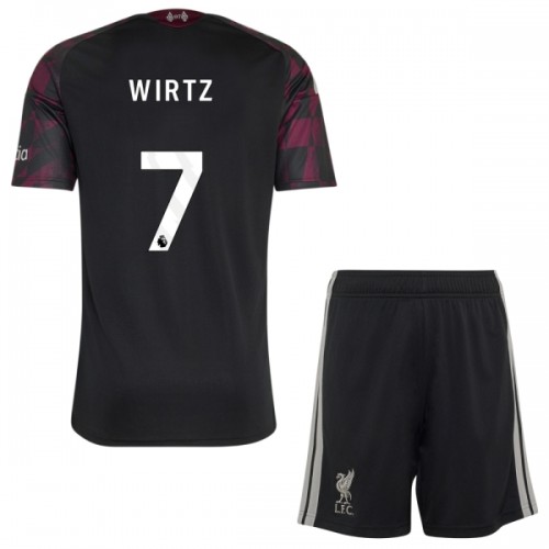 Jalkapallo Fanipaita Liverpool Wirtz 7 Kolmaspeliasusetti 2026-27 - Lapset Jalkapallo Fanipaita Liverpool Wirtz 7 Kolmaspeliasusetti 2026-27 - Lapset