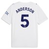 Jalkapallo Fanipaita Manchester City Anderson 5 Kolmaspelipaita 2026-27 Jalkapallo Fanipaita Manchester City Anderson 5 Kolmaspelipaita 2026-27