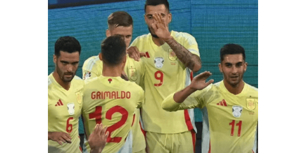 Espanjan joukkueen voimaa ja päättäväisyyttä