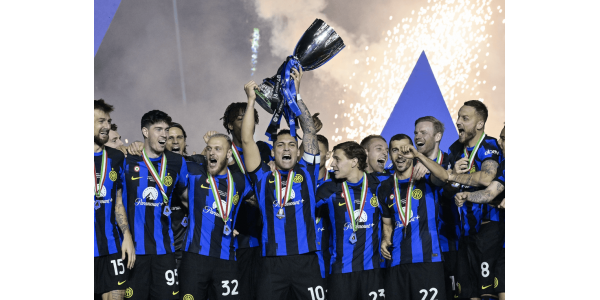 Lautaron keskeytysajan voittaja auttoi Inter Milania voittamaan Italian Super Cupin Lautaron keskeytysajan voittaja auttoi Inter Milania voittamaan Italian Super Cupin