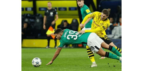 Dortmund voitti Newcastle Unitedin 2-0 ja nousi Mestarien liigan lohkotaulukon kärkeen