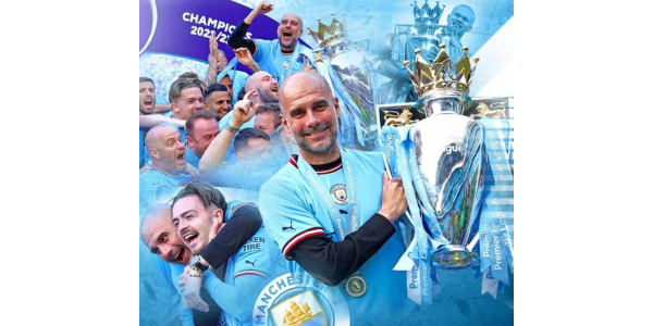 Onnittelut Manchester Citylle! Onnittelut Guardiolalle! Onnittelut Manchester Citylle! Onnittelut Guardiolalle!