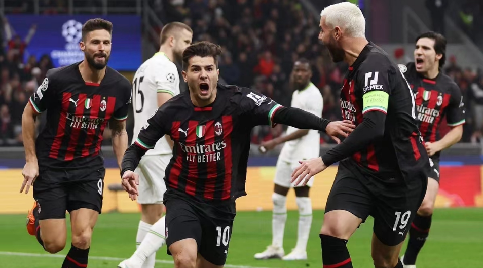 11 vuoden jälkeen Milan palaa Mestarien liigan kahdeksan parhaan joukkoon