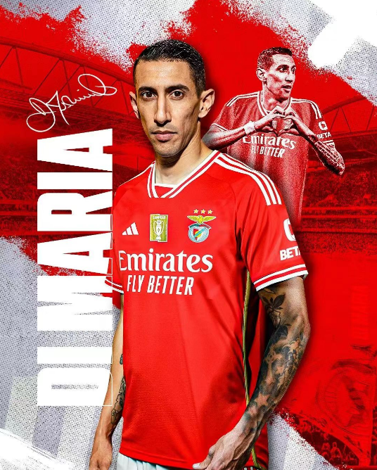 Di Maria palaa virallisesti Benficaan