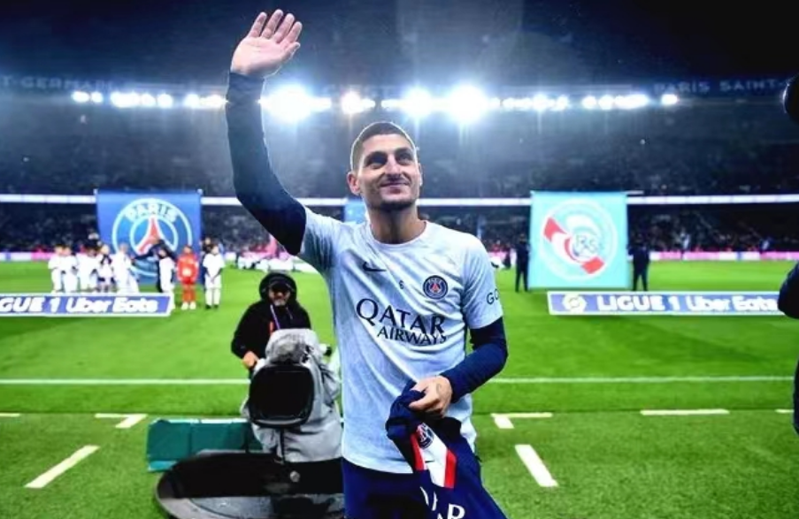 Italialainen keskikenttäpelaaja Verratti jätti virallisesti hyvästit Ligue 1:lle ja liittyy Qatariin